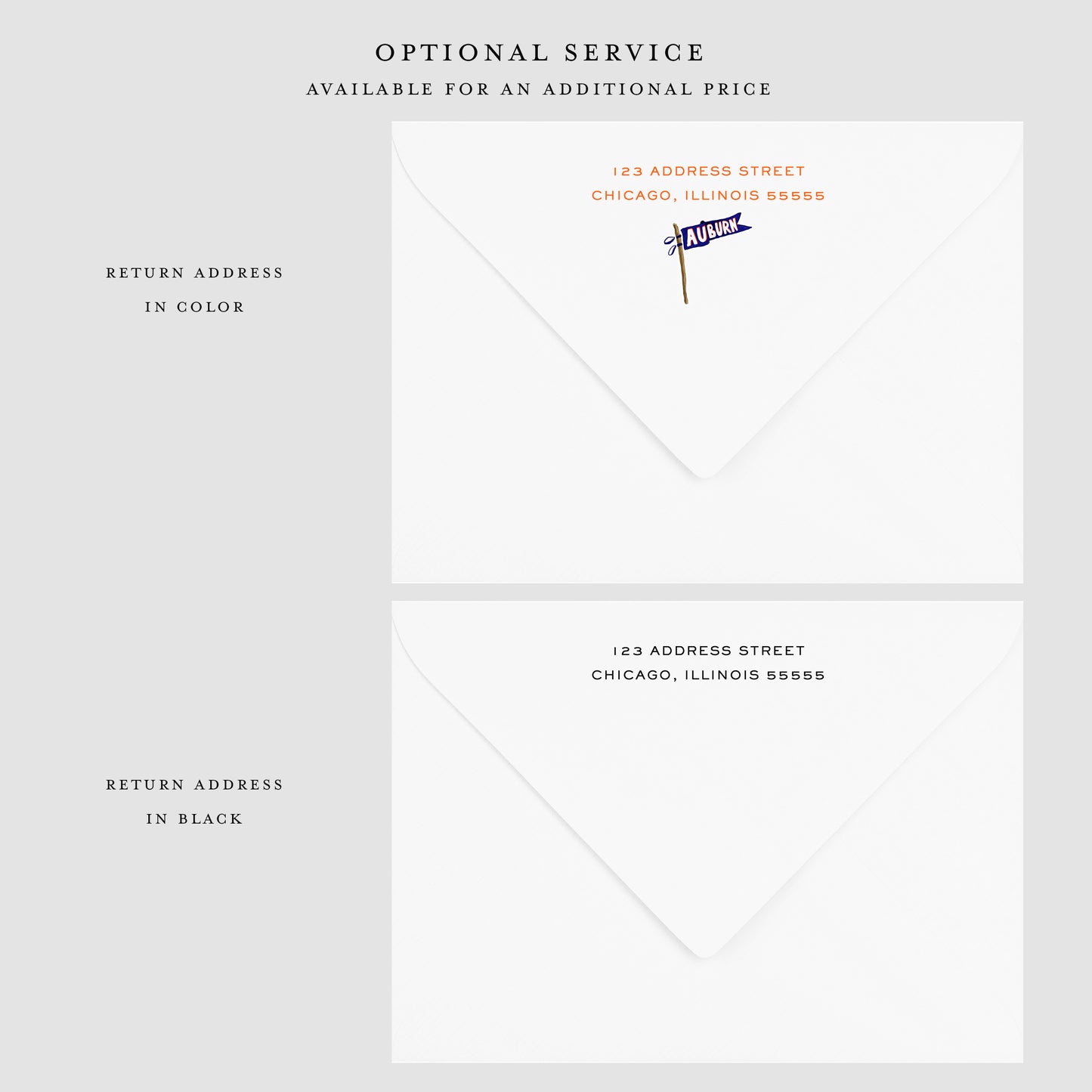 Auburn University Flat Notecard