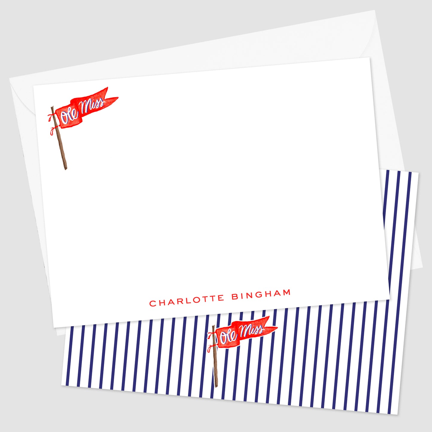 University of Mississippi Flat Notecard