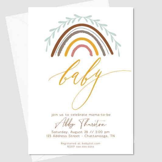 Boho Rainbow Baby