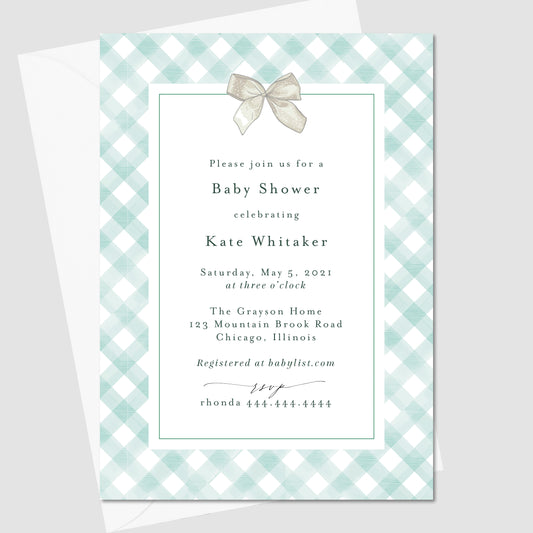 Gingham Border