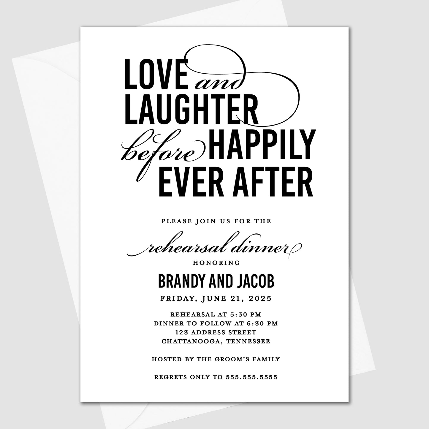 Love, Laughter, + Happily Ever After