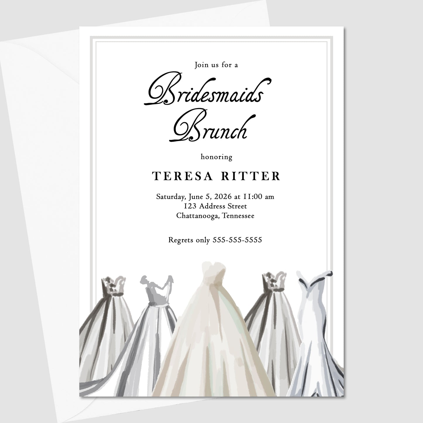 Silhouette Bridesmaids