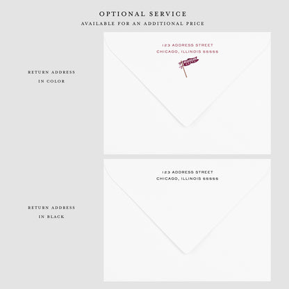 Mississippi State University Flat Notecard