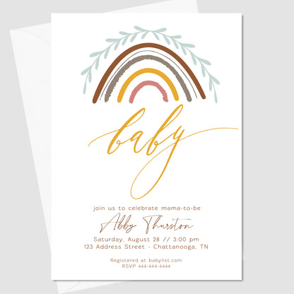 Boho Rainbow Baby
