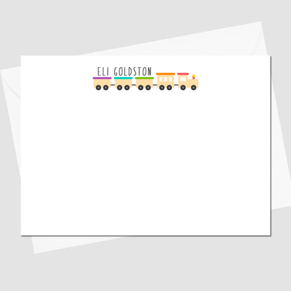 Choo Choo Flat Notecard