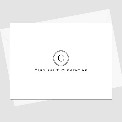 Collegiate Folded Notecard