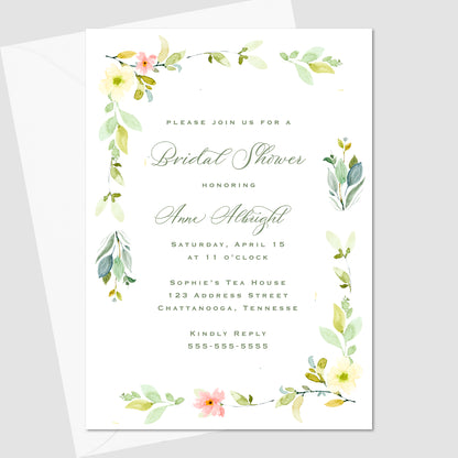 Dainty Floral Frame