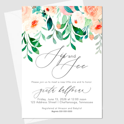 Floral Sip + See