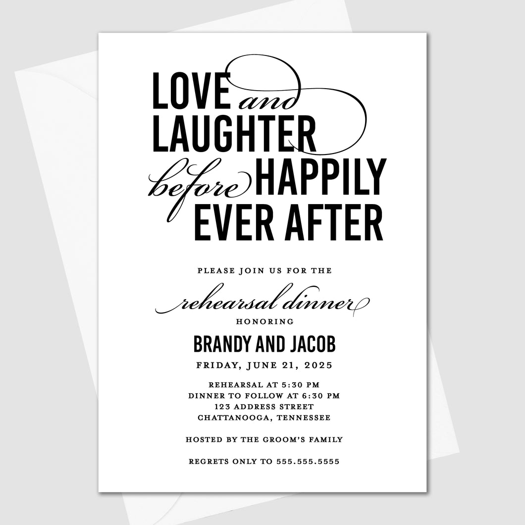 Love, Laughter, + Happily Ever After