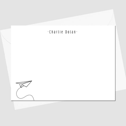 Paper Planes Flat Notecard