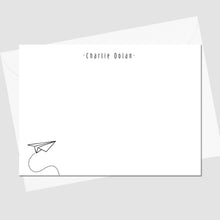 Load image into Gallery viewer, Paper Planes Flat Notecard
