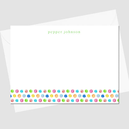 The Paint Palette Flat Notecard