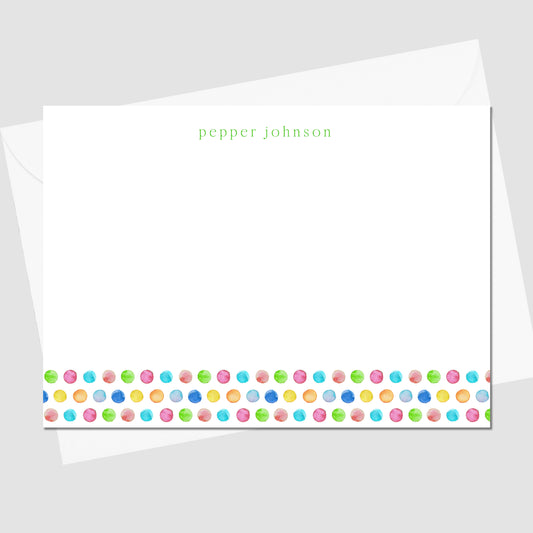 The Paint Palette Flat Notecard